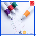 Top quality four colors plastic ball pen